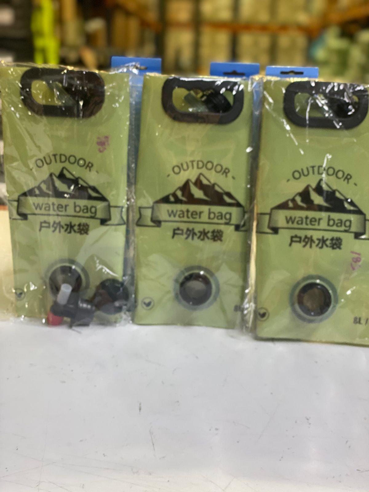 BOLSA PORTATIL PARA AGUA